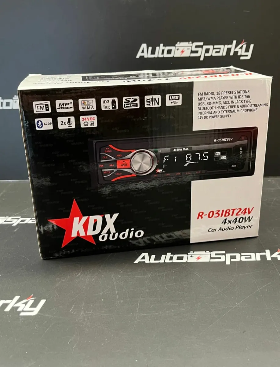 24V Bluetooth Short Chassis Radio / Phone Kit - Image 2