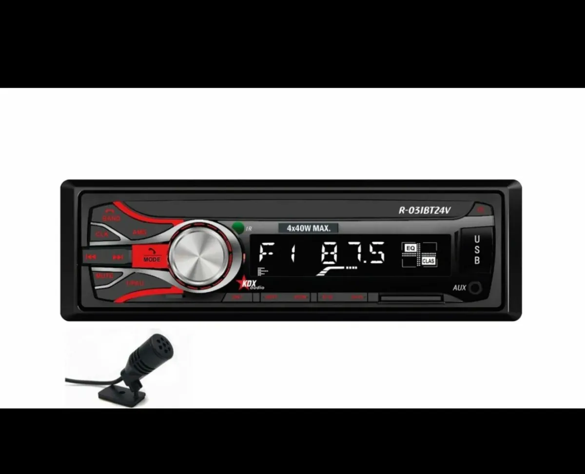 24V Bluetooth Short Chassis Radio / Phone Kit - Image 3