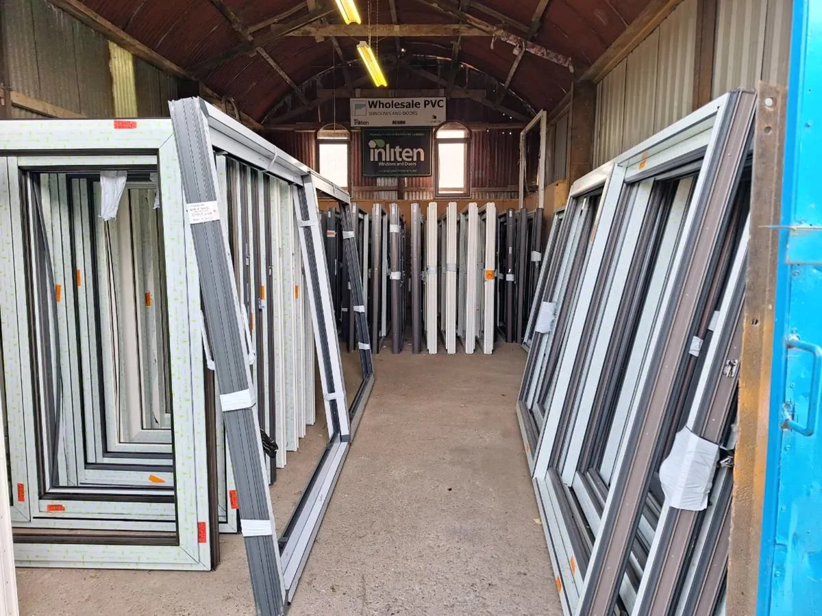 PVC SLIDING DOOR WAREHOUSE W23F6C1 WPVC LTD - Image 1