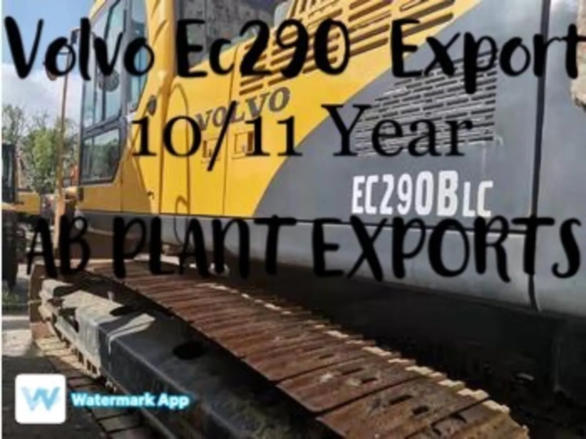 Volvo EC 210 exports 2010/2011