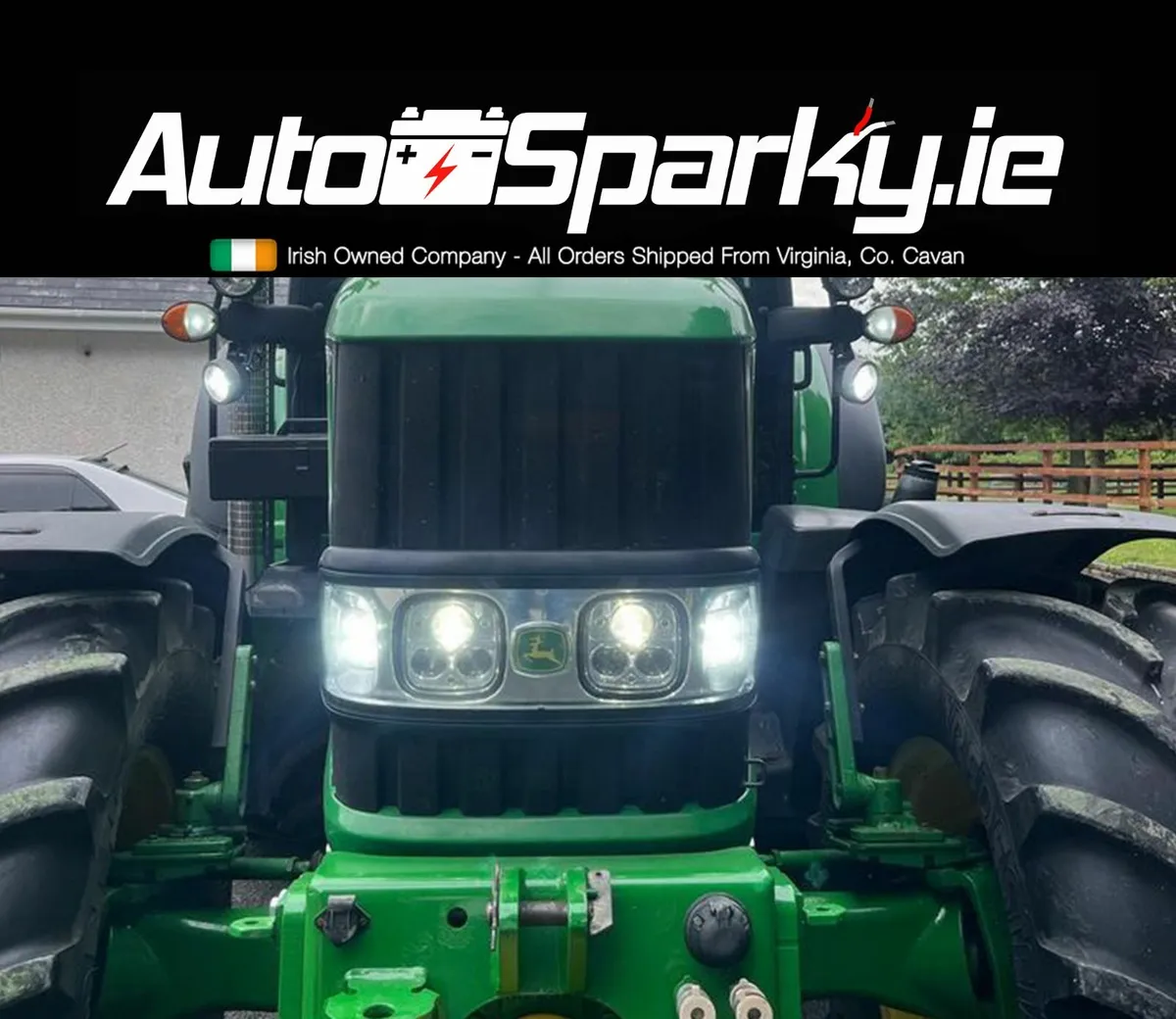 John Deere 30 Series Direct Fit LED Headlights - Image 1