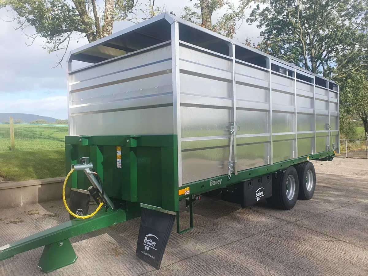 Bailey 2 in 1 Cattle / Bale Trailer - Image 2