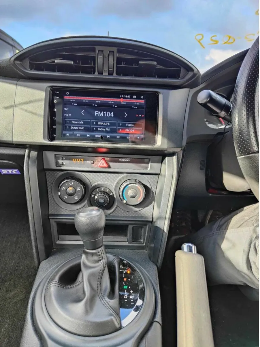 Toyota 86 Carplay Android radio - Image 4