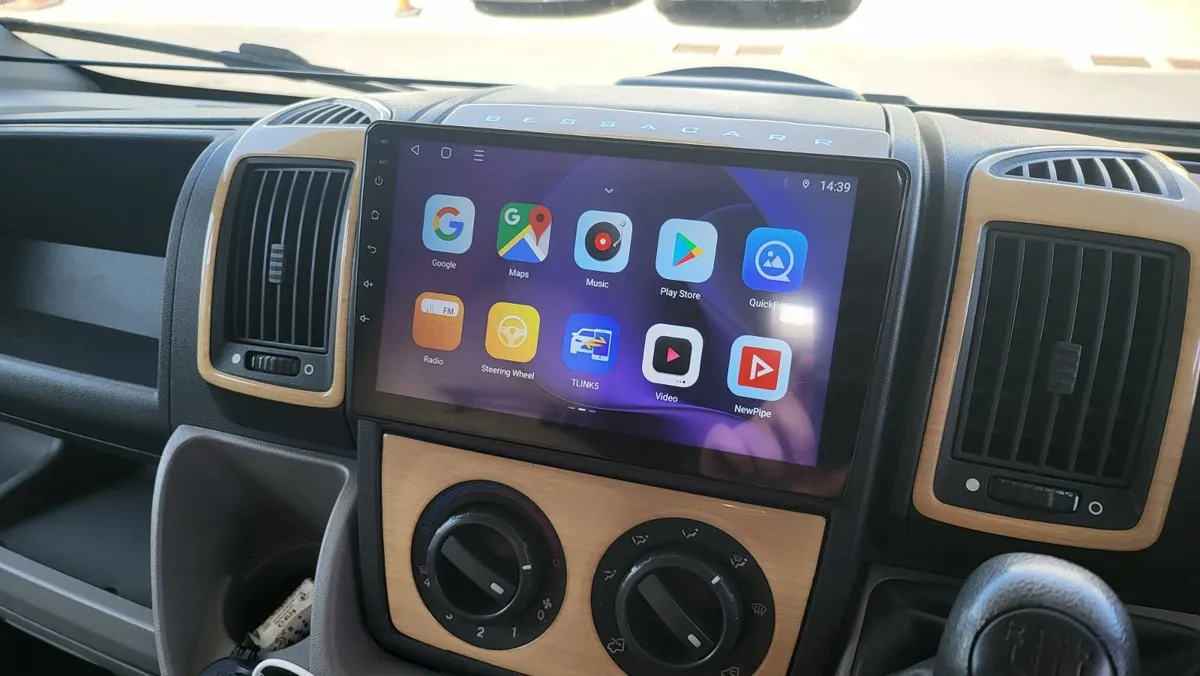 Fiat Ducato Android Auto Carplay Radio - Image 3