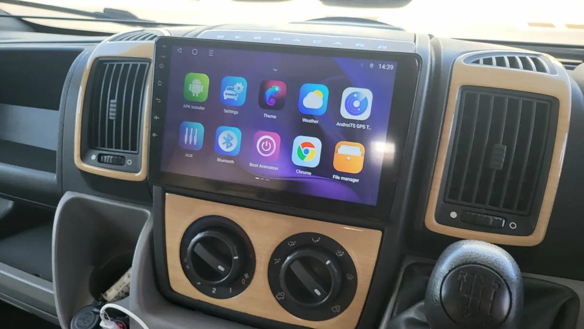 Fiat Ducato Android Auto Carplay Radio - Image 4