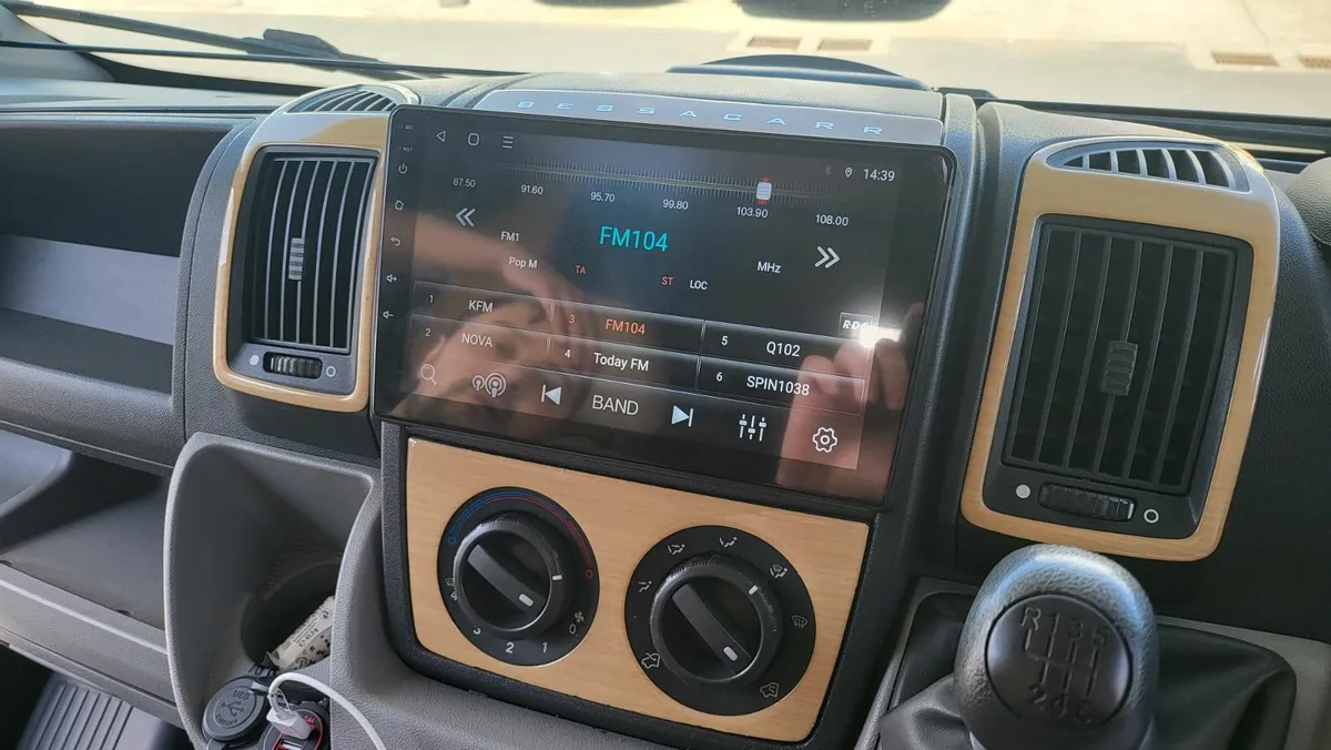 Fiat Ducato Android Auto Carplay Radio - Image 1