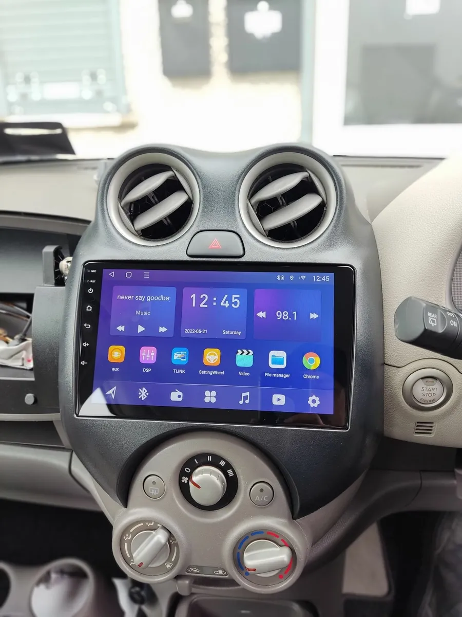 Nissan March Micra Android Auto Carplay Radio - Image 2