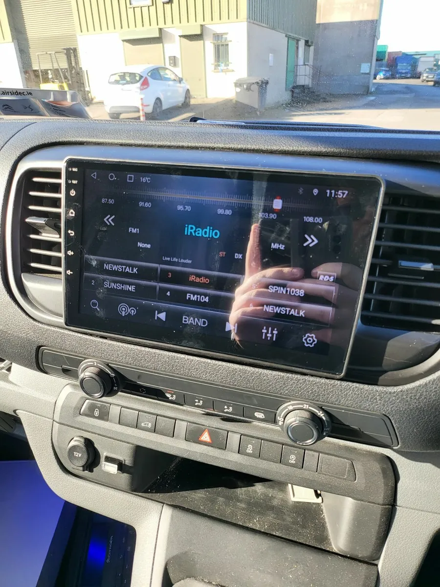 Citroen Dispatch Jumpy Android Auto Carplay Radio - Image 1