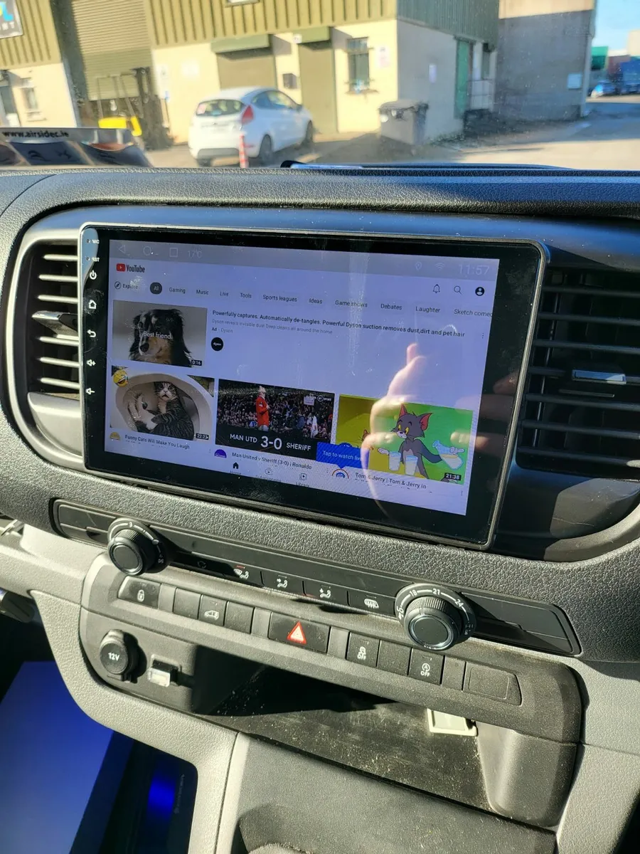 Citroen Dispatch Jumpy Android Auto Carplay Radio - Image 3