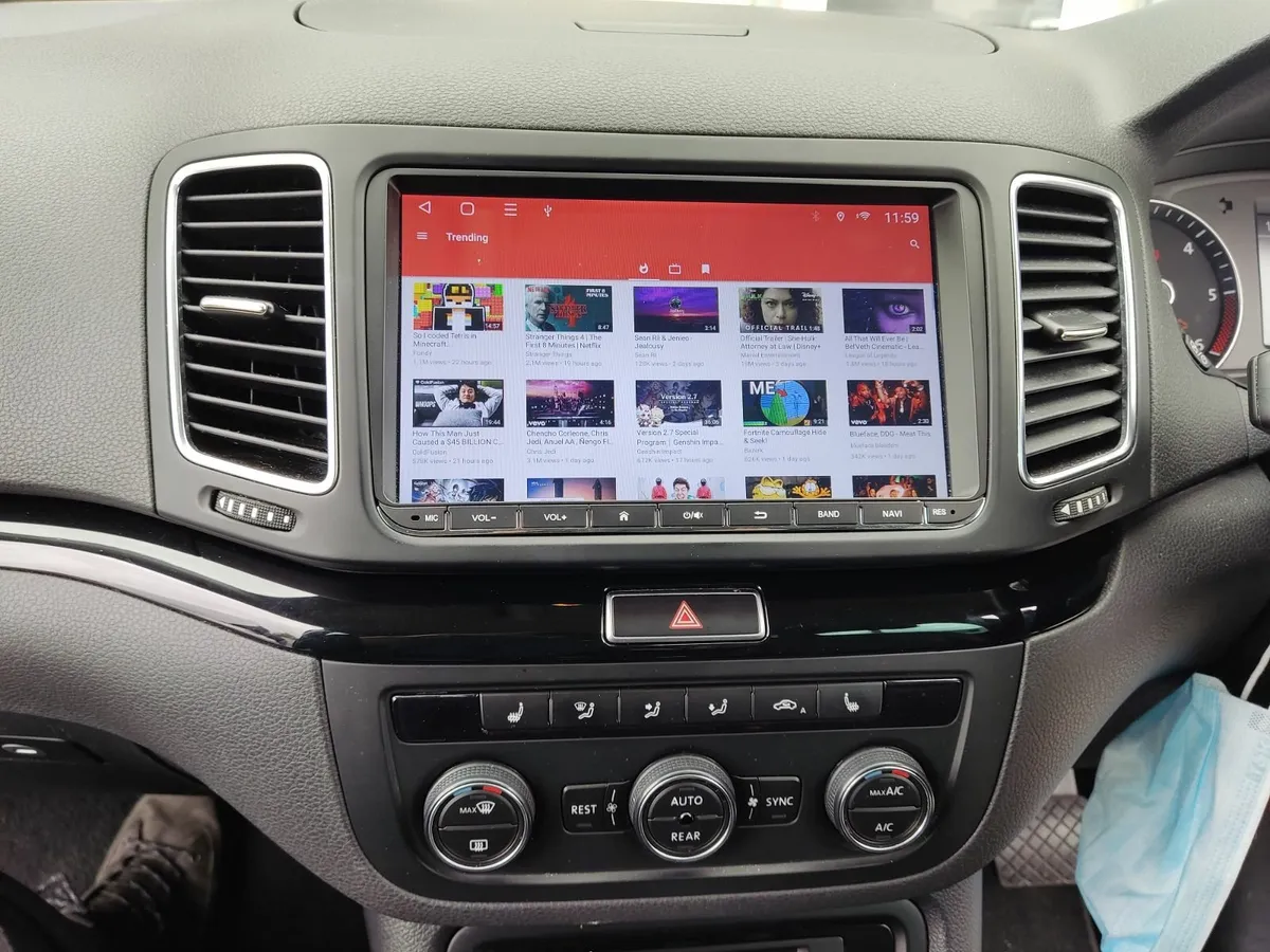 Volkswagen Sharan Carplay Android Auto Radio - Image 3