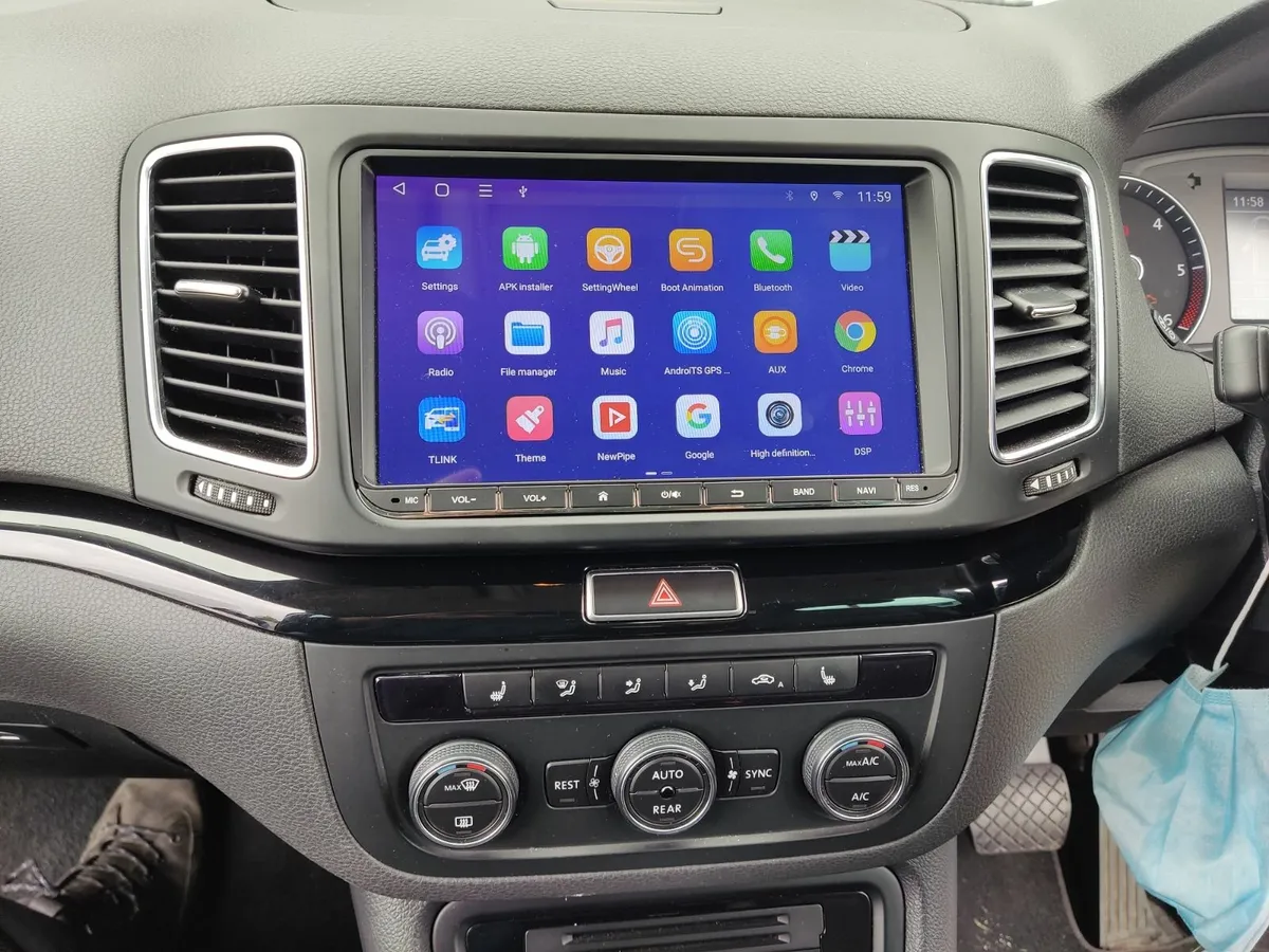 Volkswagen Sharan Carplay Android Auto Radio - Image 4