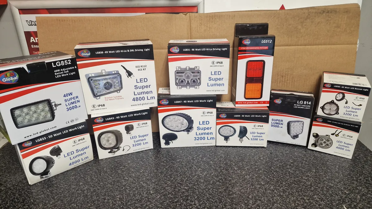 Tractor and machinery LED lights - Image 1