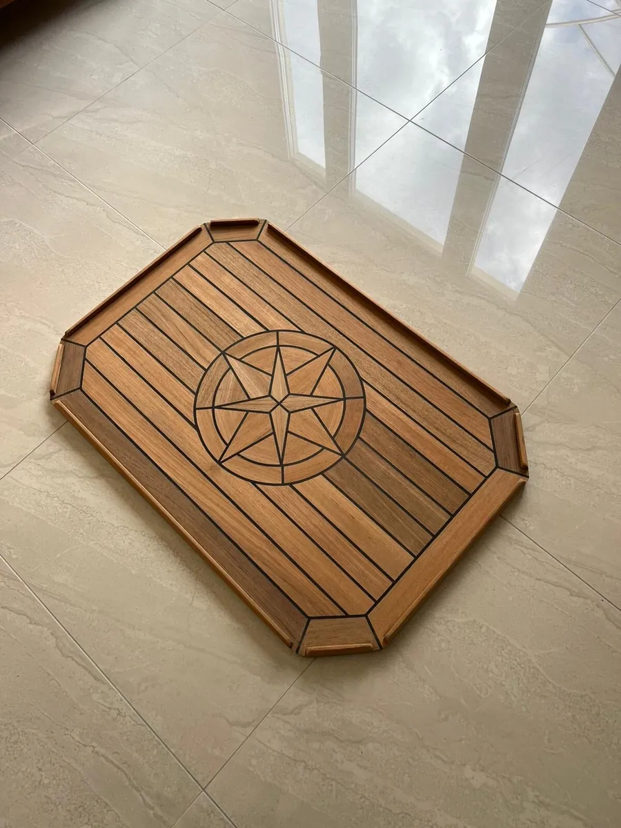 NEW Teak Table Marine ,Campers - Image 1