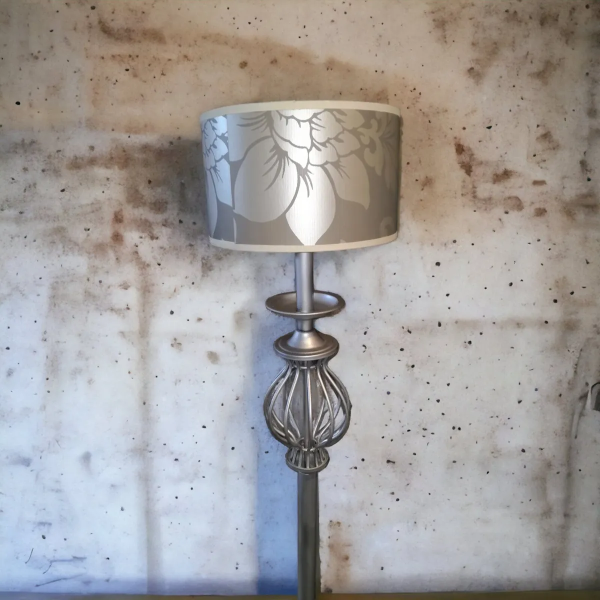 Silver floor lamp - Image 2