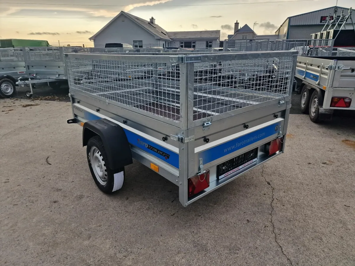 6x4 Trailer with mesh - Image 3