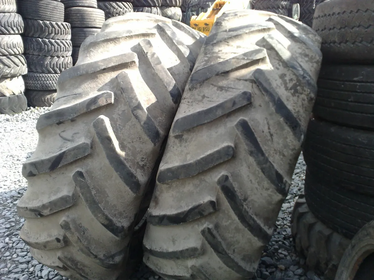 Huge Selection Part Worn Tractor Tyres - 42" & 38" - Image 3