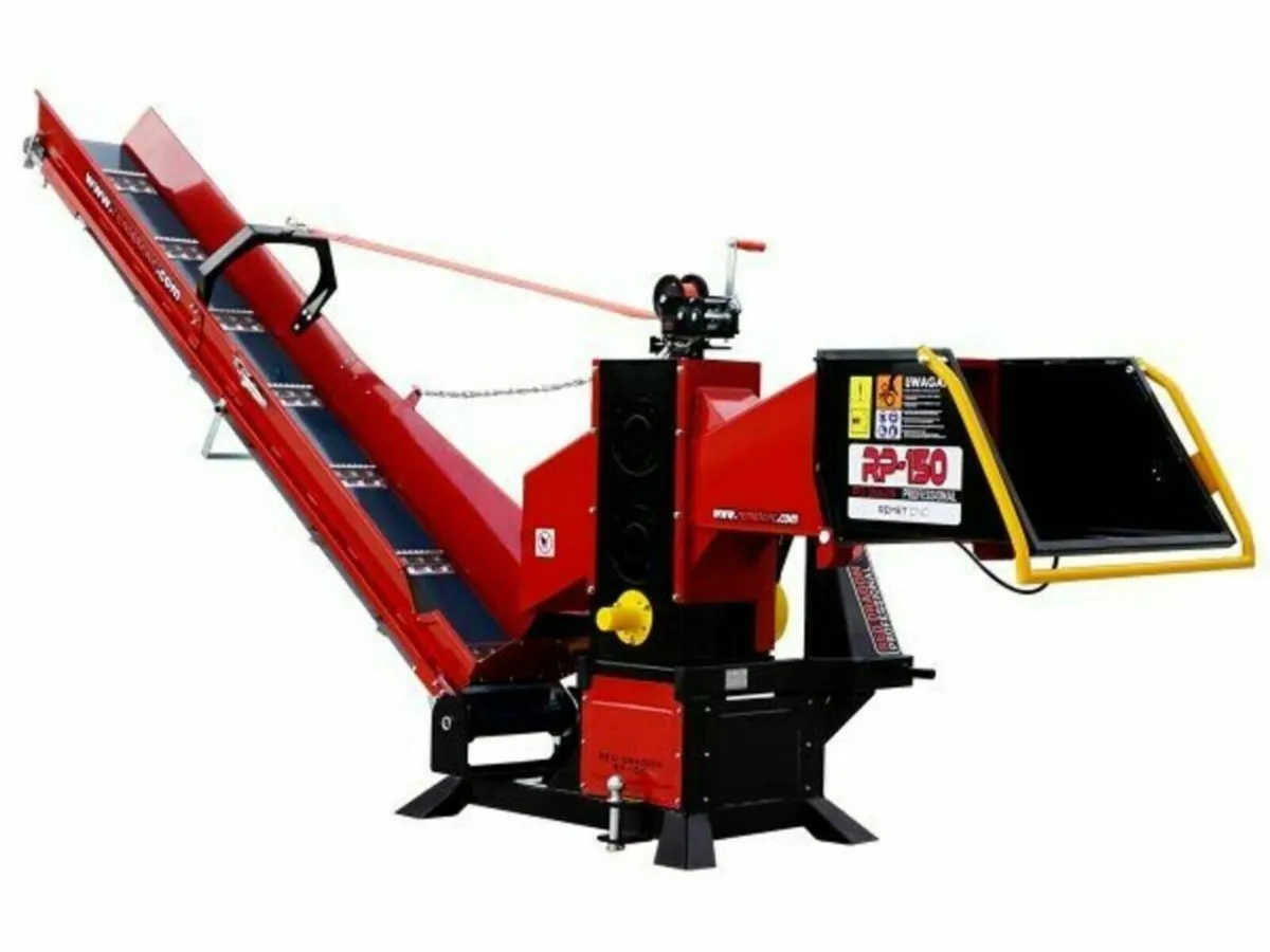 Branchlogger R150 With Flywheel & Conveyor - Image 1
