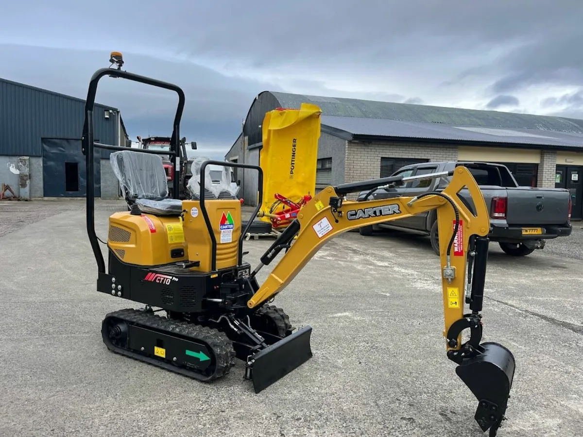 NEW CARTER CT10 PRO MINI DIGGER (1 TON) - Image 4
