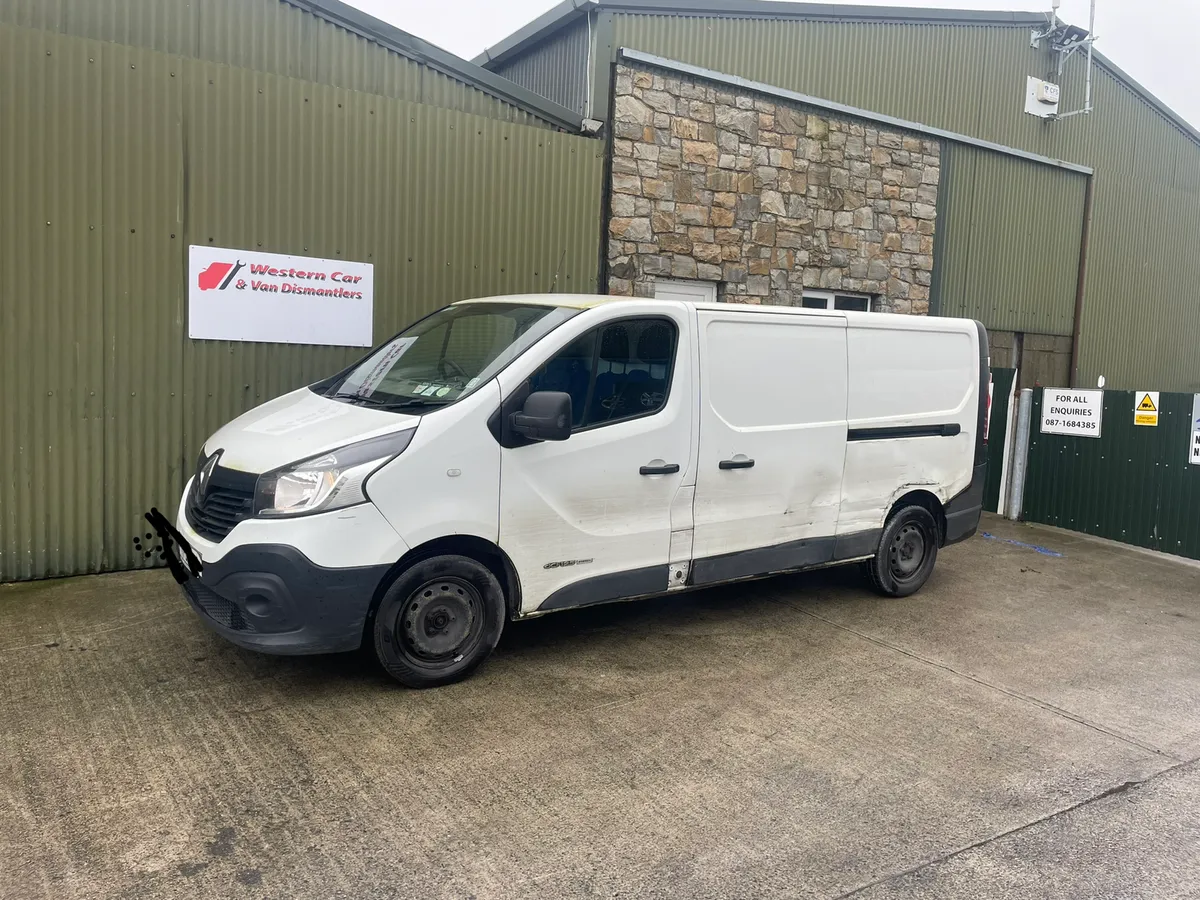 171 Renault traffic 1.6 twin turbo dismantling