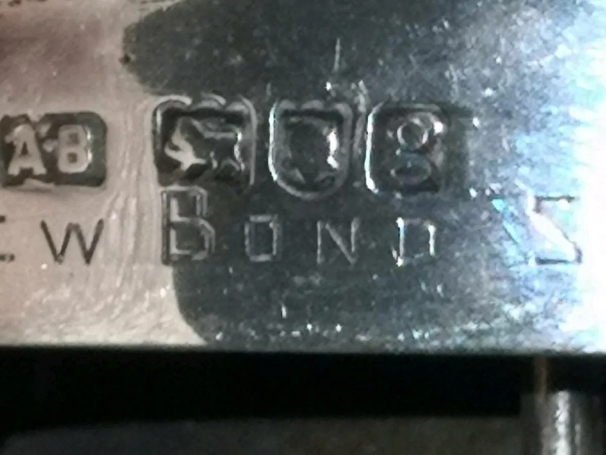 Rare! Edwardian Albert Barker sterling silver dish - Image 4