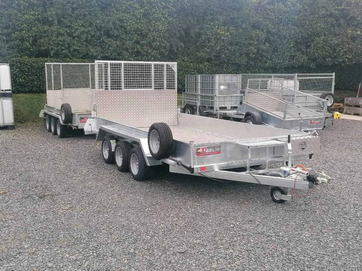 🇮🇪 Brand new Tri Axle Plant Trailers 🇮🇪 - Image 2