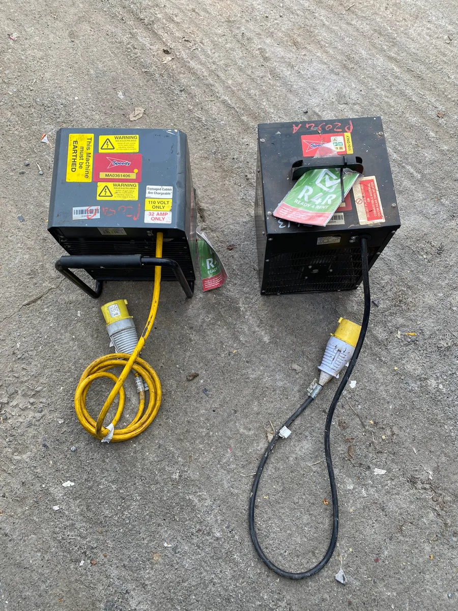 Choice of Two Rhino Fan Heaters - Image 2