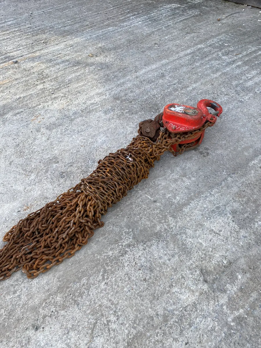 3 Tonne 5M Block and Tackle - Image 3