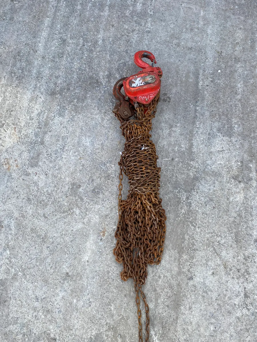 3 Tonne 5M Block and Tackle - Image 1
