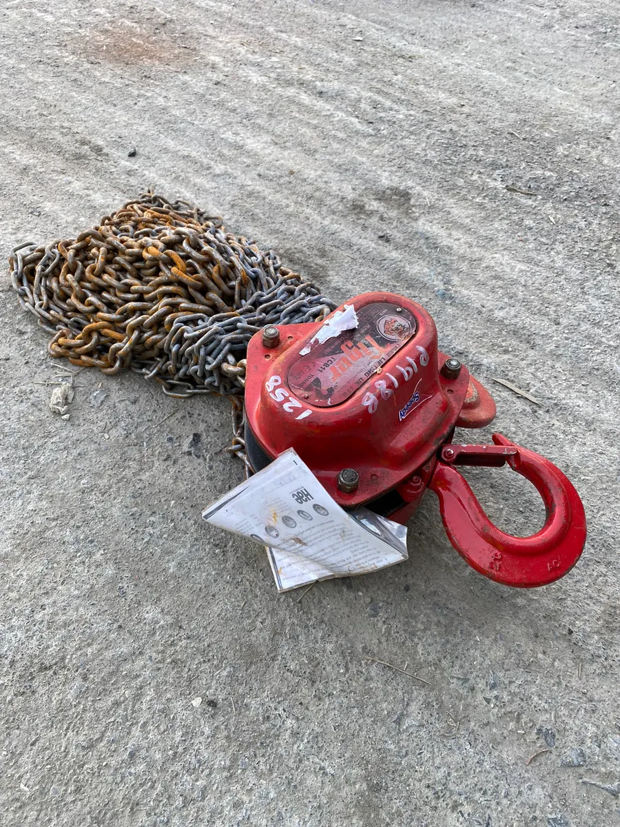 2 Tonne 6M Block and Tackle - Image 4
