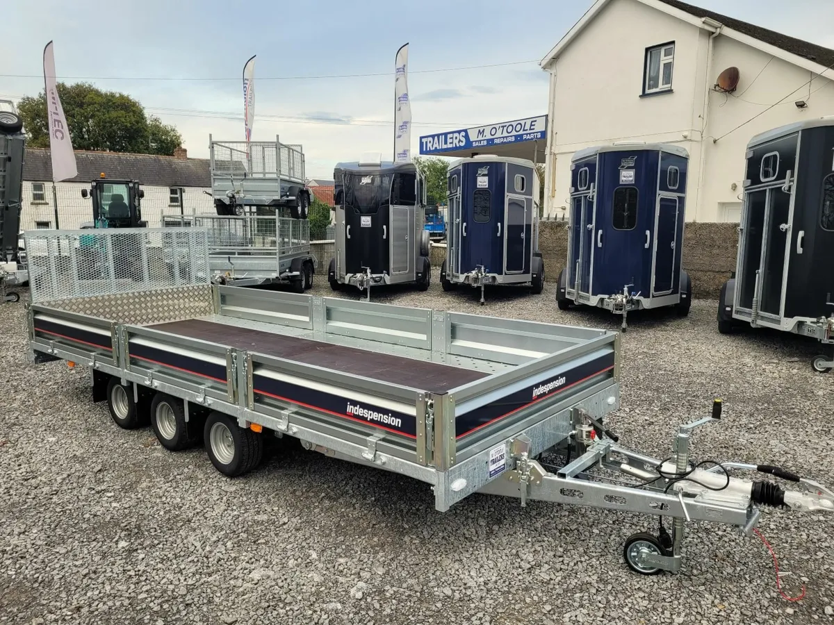 INDESPENSION  16'2"  x 6'6"  TILTBED TRANSPORTER - Image 2