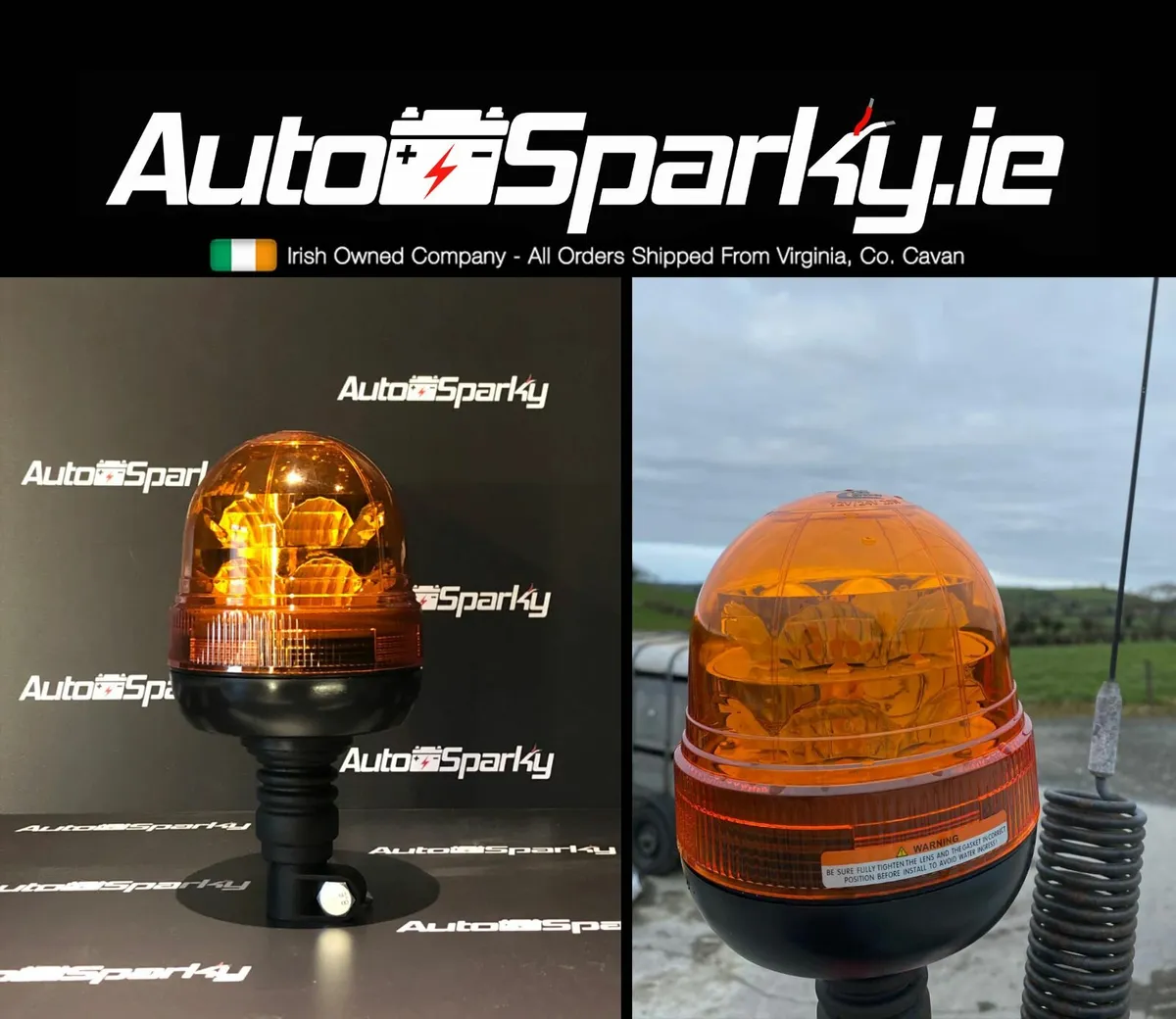 LED Pole Mount Flexi Beacon - Very Bright! - Image 2