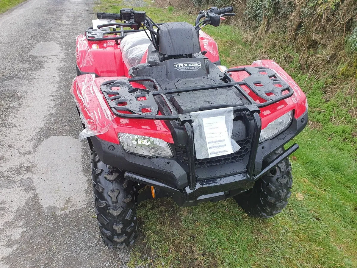 NEW HONDA TRX420 4WD MANUAL 2025 - Image 4