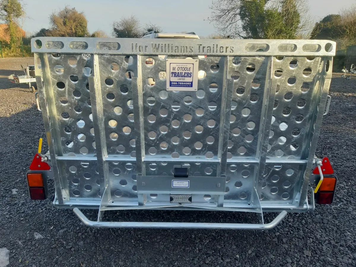 IFOR WILLIAMS  14' x 6'  TRI AXLE PLANT TRAILER - Image 4