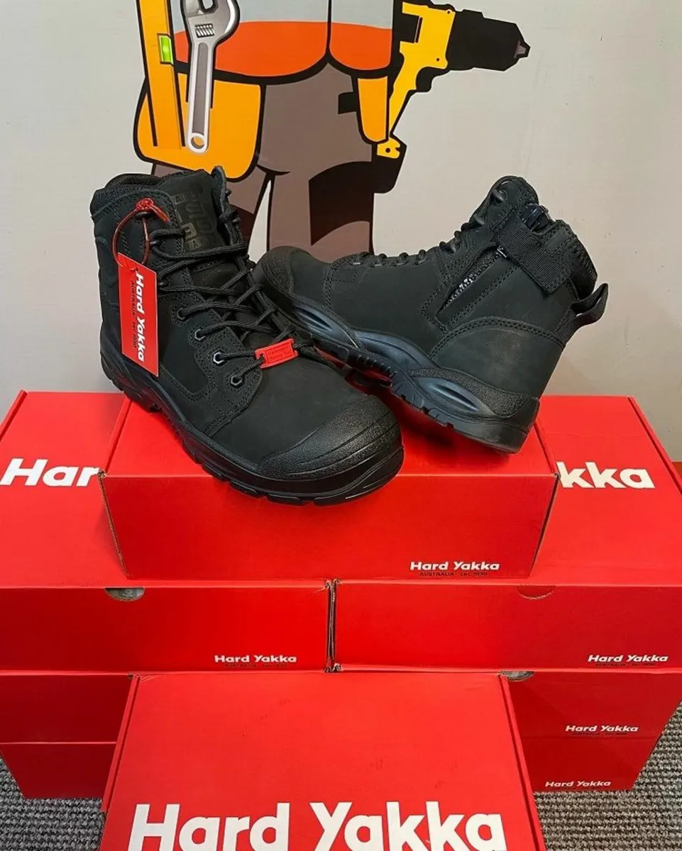 Australian Hard Yakka Work Boots - Image 2