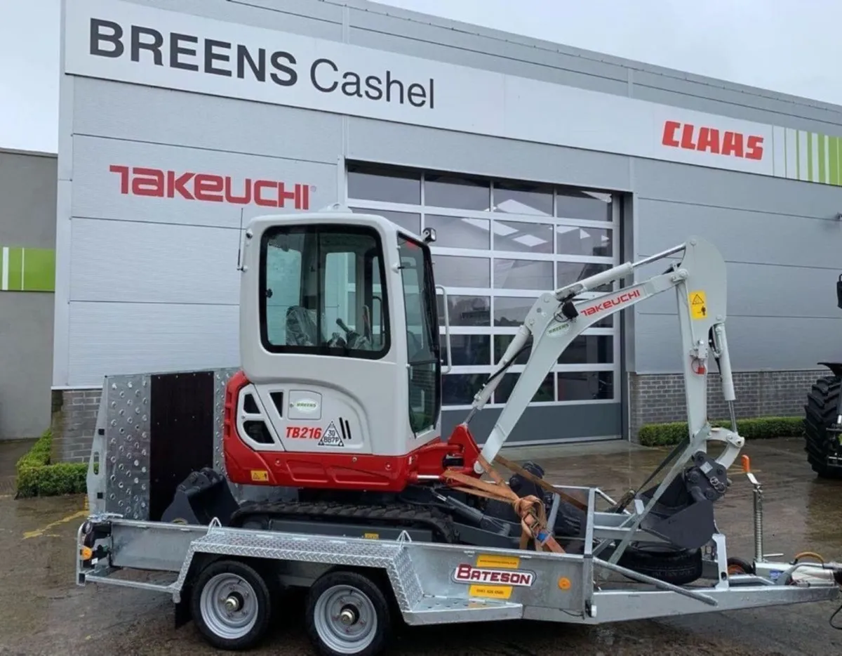 New Takeuchi TB216 - Own For just €93 per Week - Image 4