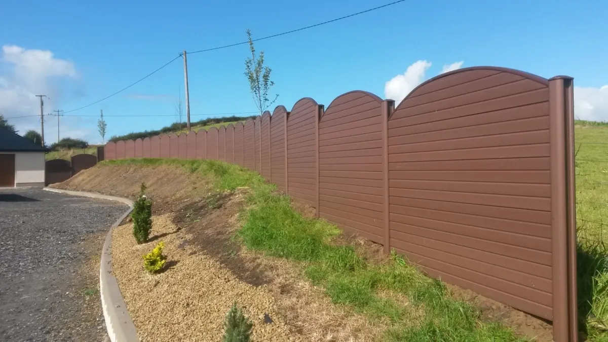Pvc eco board fencing - Image 1