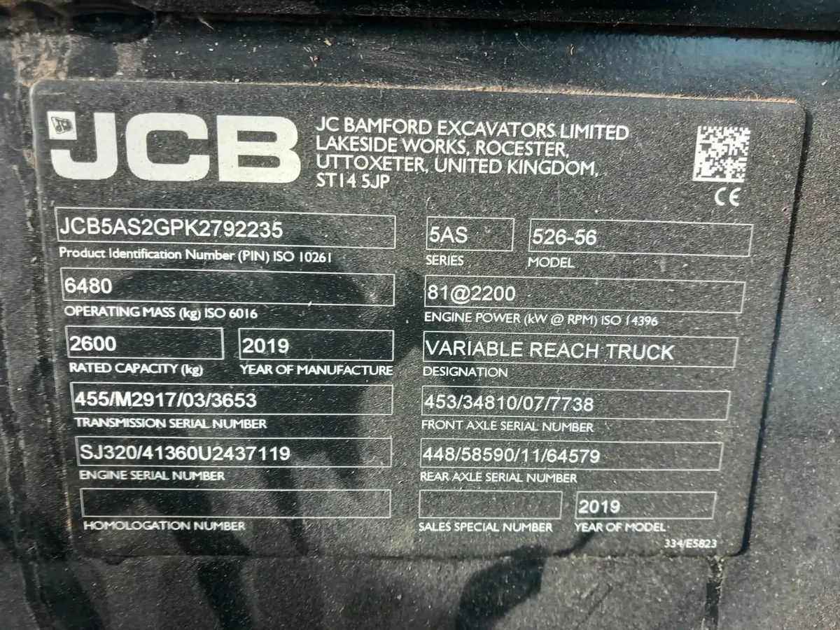 Jcb 526/56 agri super - Image 2