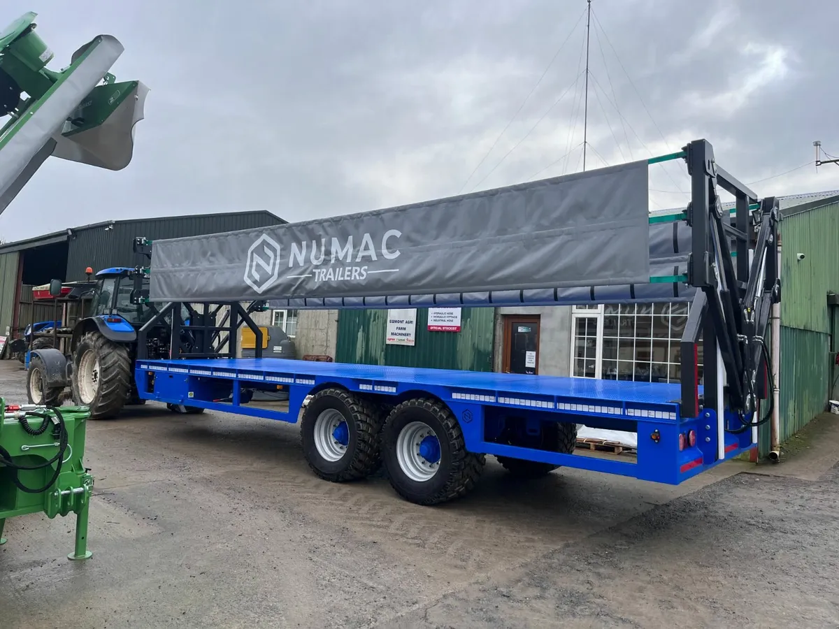 Numac Bale Trailer In stock - Image 2