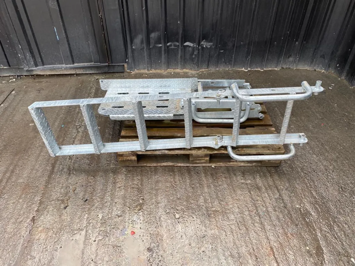 Galvanised Machine Access Steps - Image 2