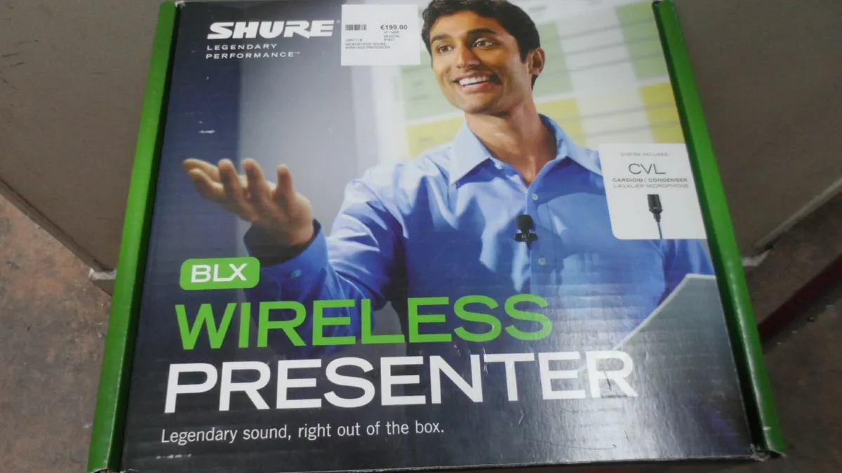 Shure BLX Wireless Presenter - Image 1