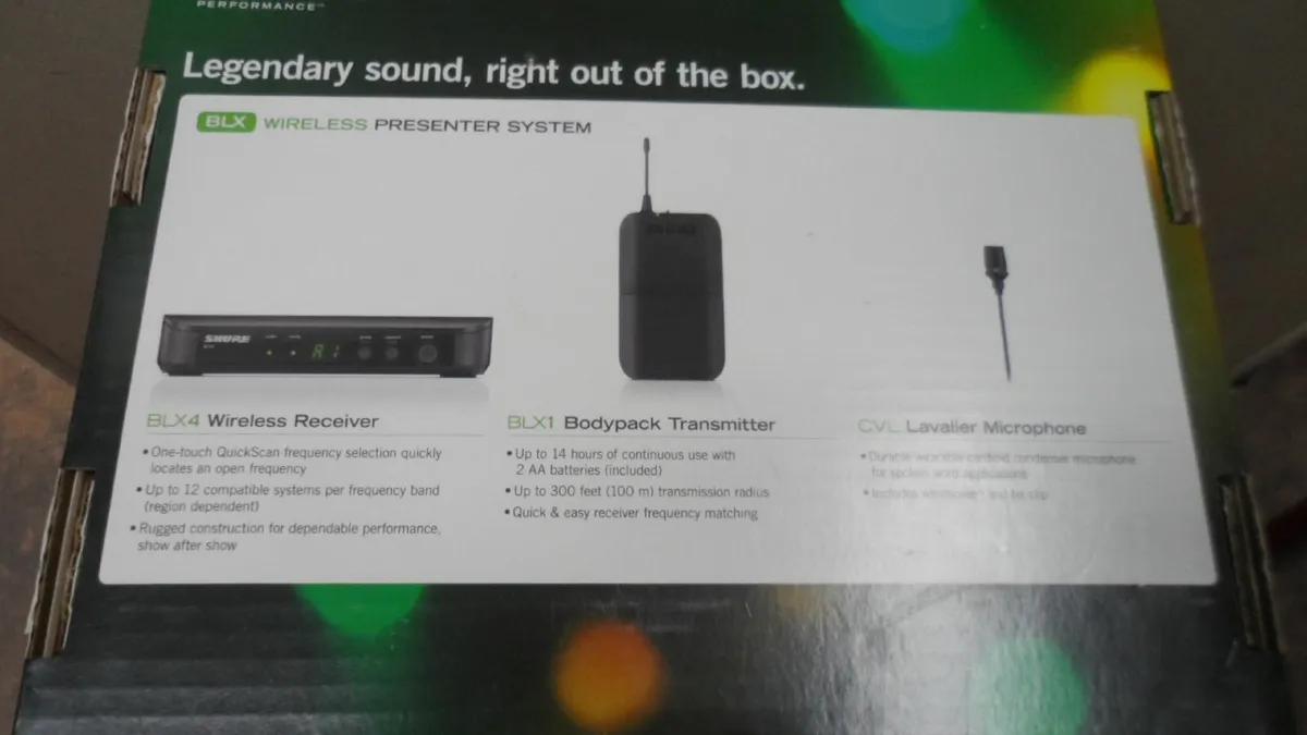 Shure BLX Wireless Presenter - Image 2