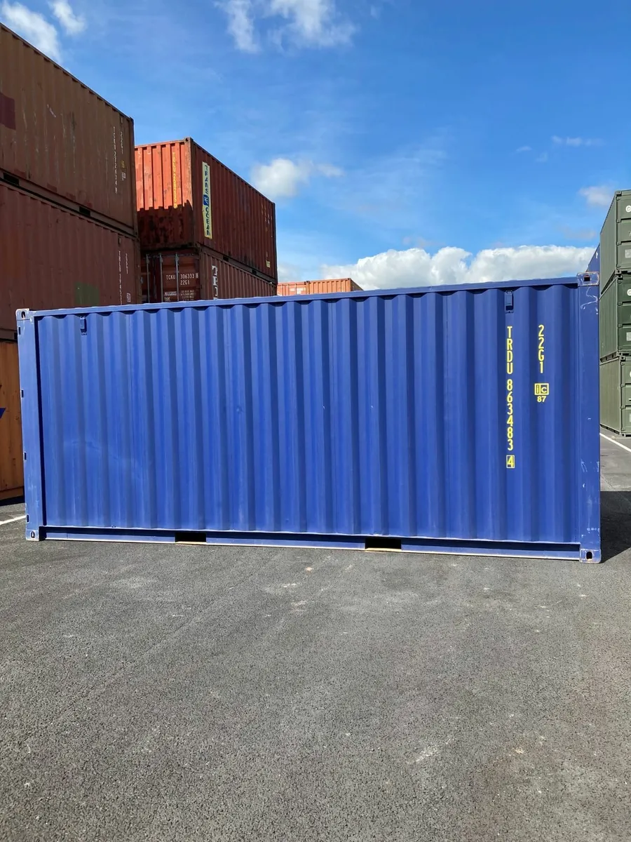 20x8FT NEW ONE TRIP SHIPPING CONTAINERS - Image 1
