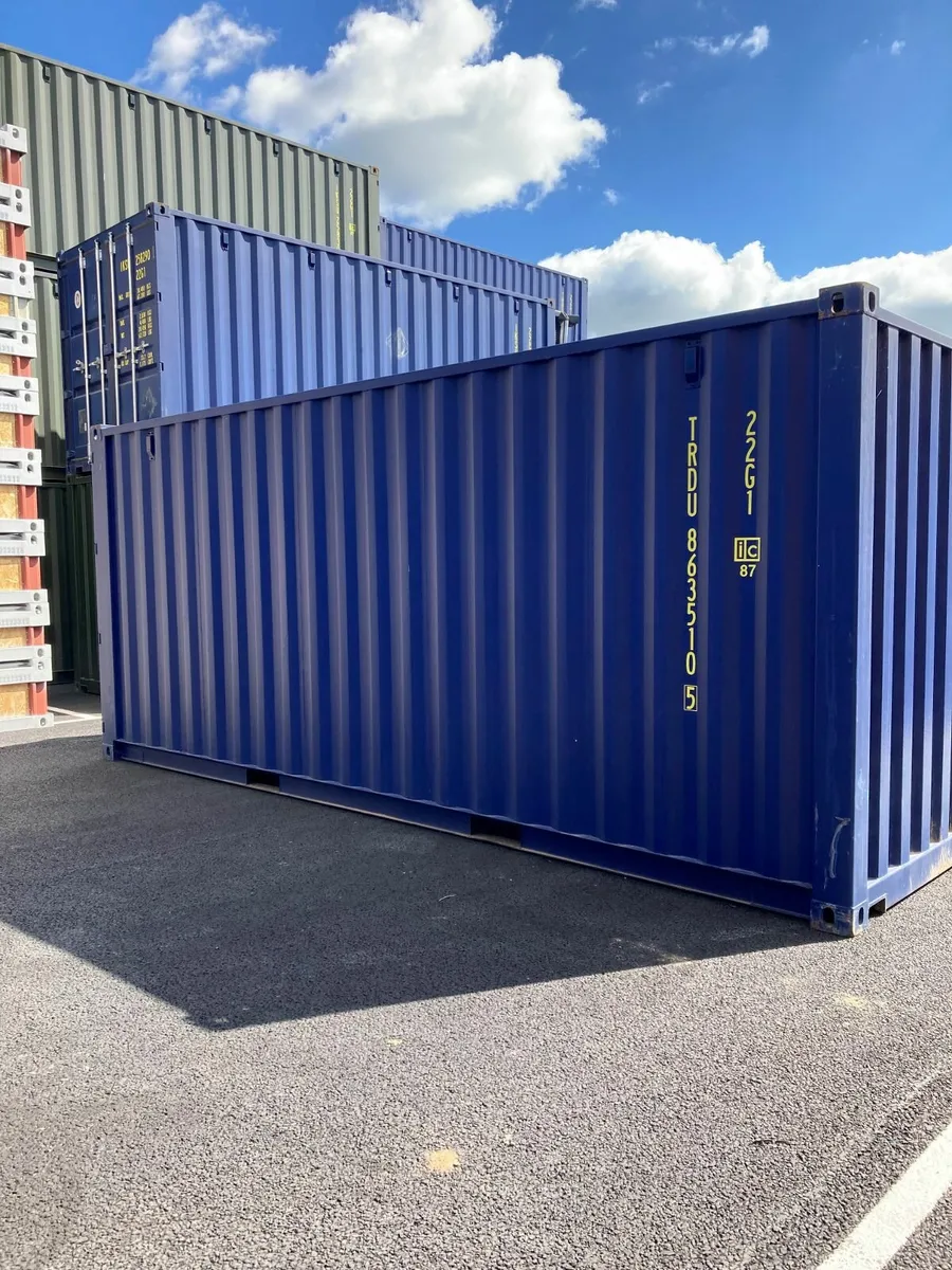 20x8FT NEW ONE TRIP SHIPPING CONTAINERS - Image 2