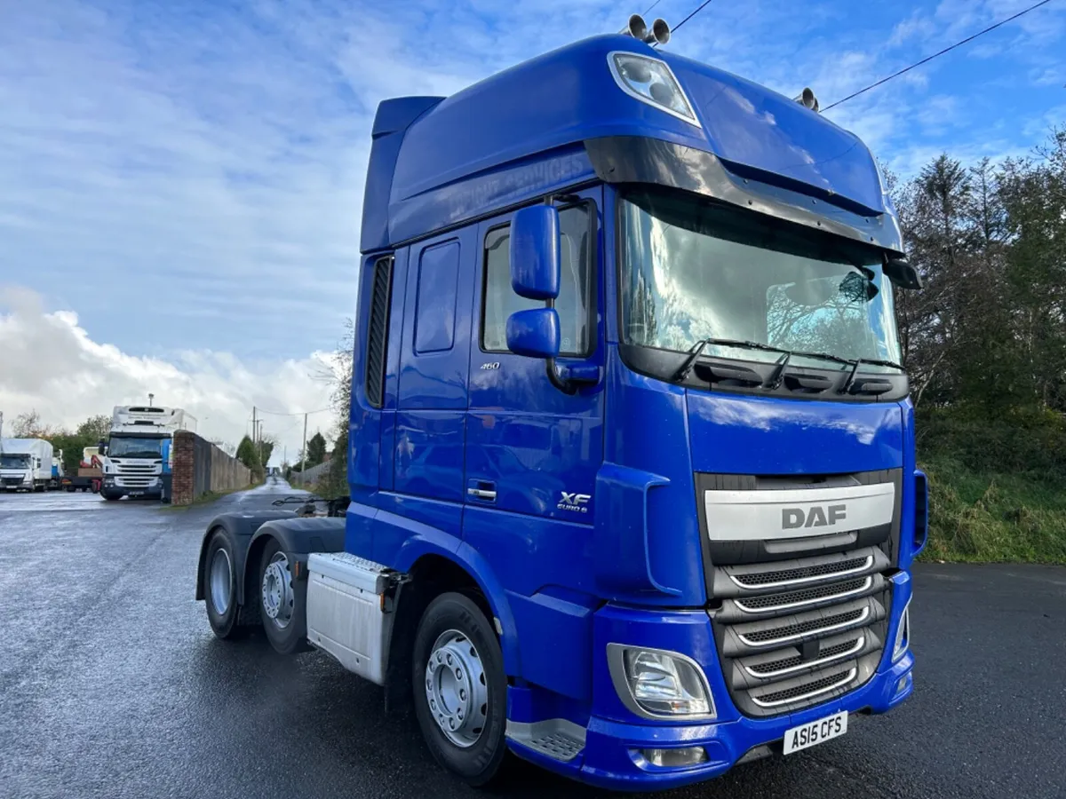 2015 Daf xf 460 superspace 6x2 tractor unit - Image 3