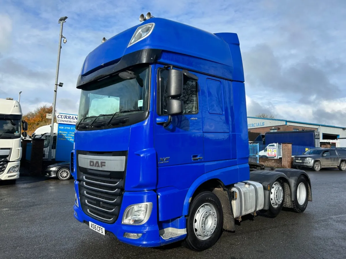 2015 Daf xf 460 superspace 6x2 tractor unit - Image 1