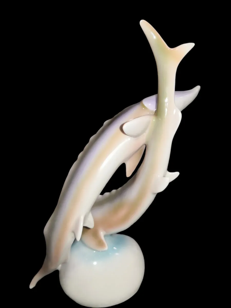 Elegant Art Deco great sturgeon pair - Image 3