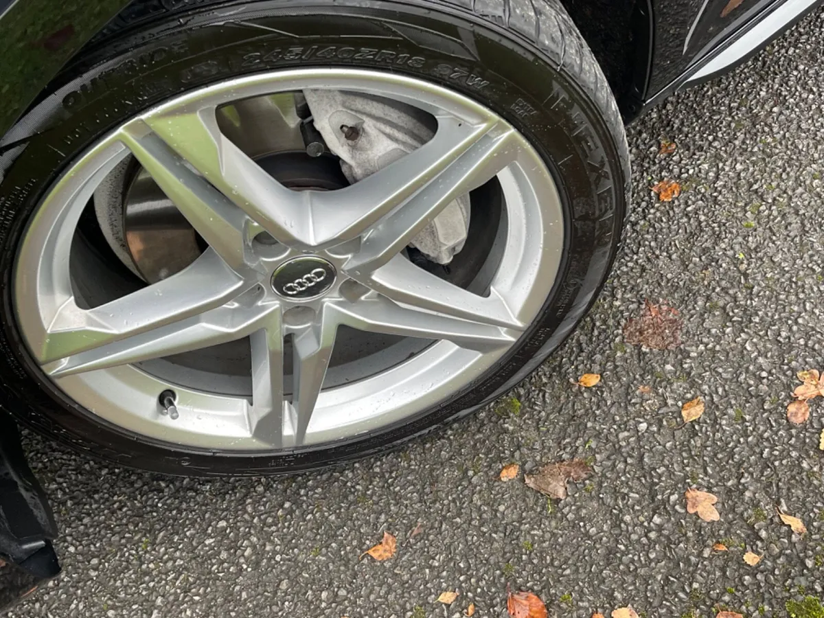18” used sline alloys & tyres