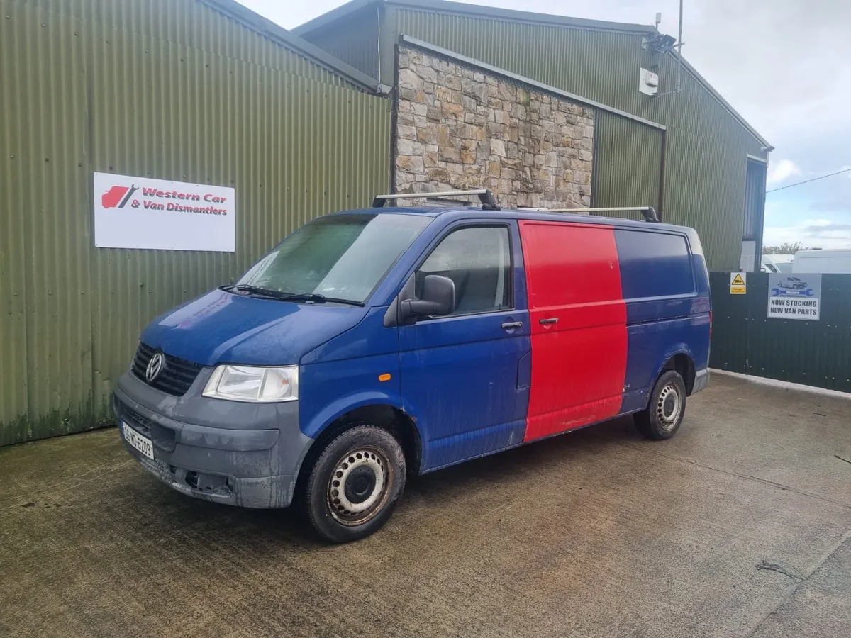 2006 vw transporter 1.9 tdi for dismantling