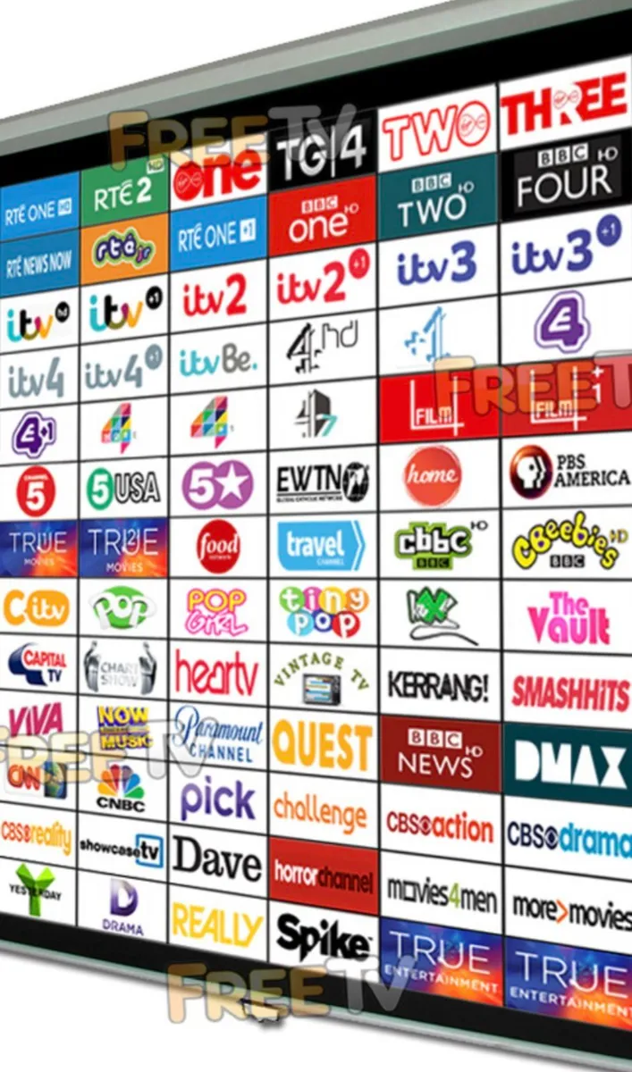 Saorview and freeview channelsFREE no more bills - Image 1