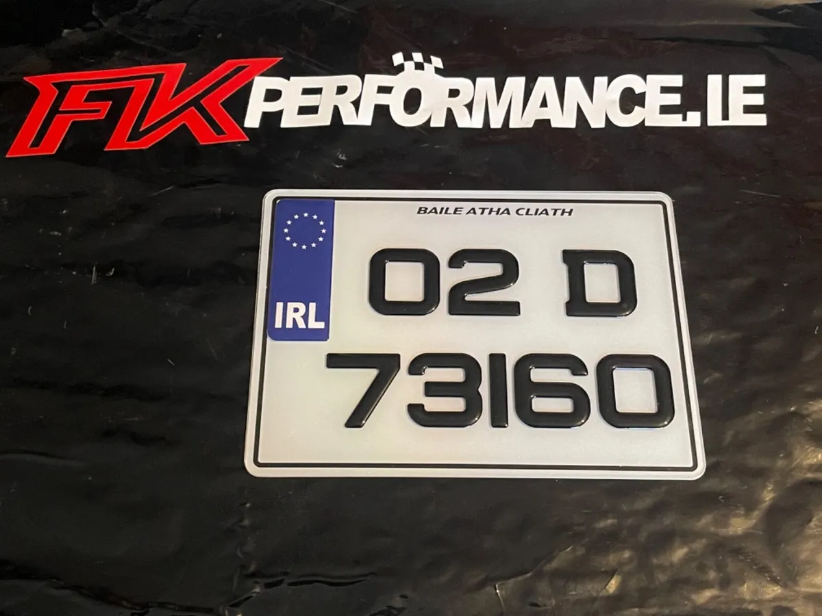 Ultimate gel number plates only €49 pair - Image 4